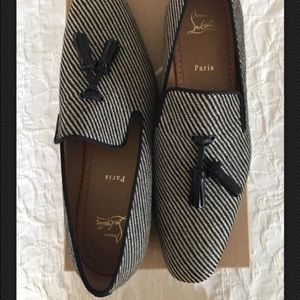 Louboutin Dandelion Tassel Flat Mens 45 